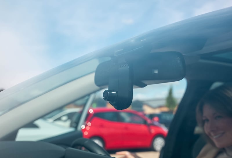 The dash cam needs to be mounted in an area which won’t block the driver’s view (Nextbase)
