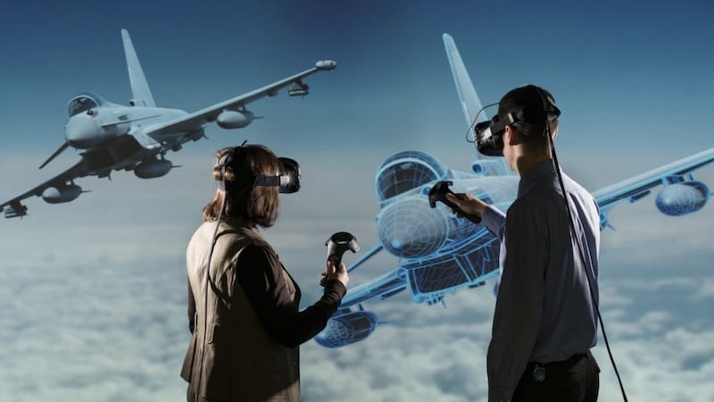 The firm is in the process of creating an augmented reality environment to train engineers and pilots.