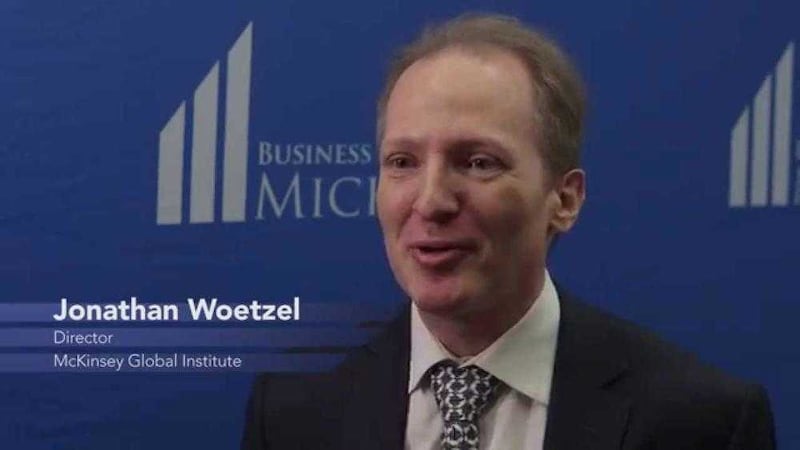 Jonathan Woetzelf, director at McKinsey 