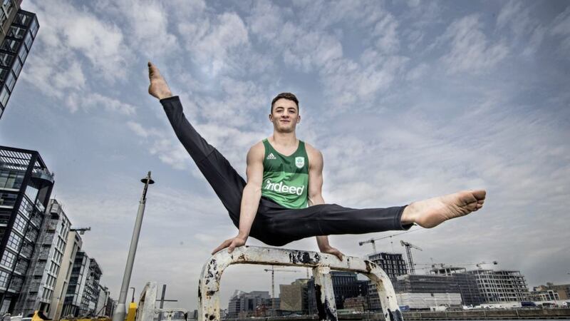 Irish gymnast and Indeed ambassador Rhys McClenaghan is determined to unleash his talent on the global stage