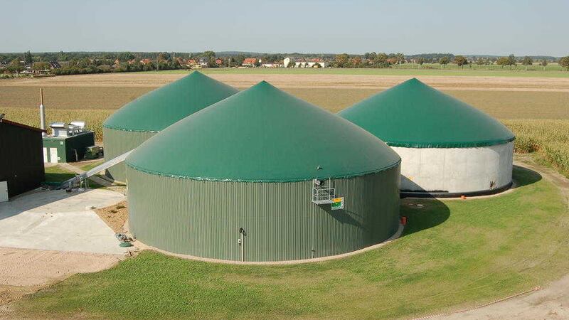 Anaerobic digestion plants, such as this one, have been a popular way for farms to create renewable energy 