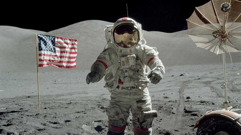 Gene Cernan does his thing as The Last Man on The Moon 