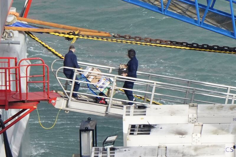 Asylum seekers set to return to barge after Legionella evacuation