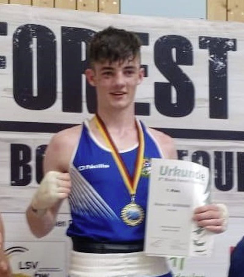 Shane O&#39;Gorman, who boxes out of the St Malachy&#39;s club in Camlough, took gold in Germany at the weekend 
