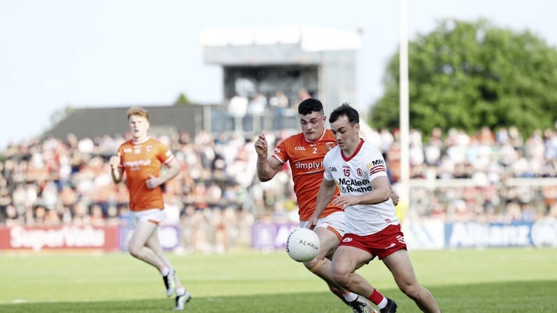 Darragh Canavan came good at big moments during the second half of Tyrone&#39;s win over Armagh Picture by Philip Walsh 