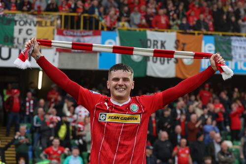 Northern Ireland boss not setting sights on Cliftonville star