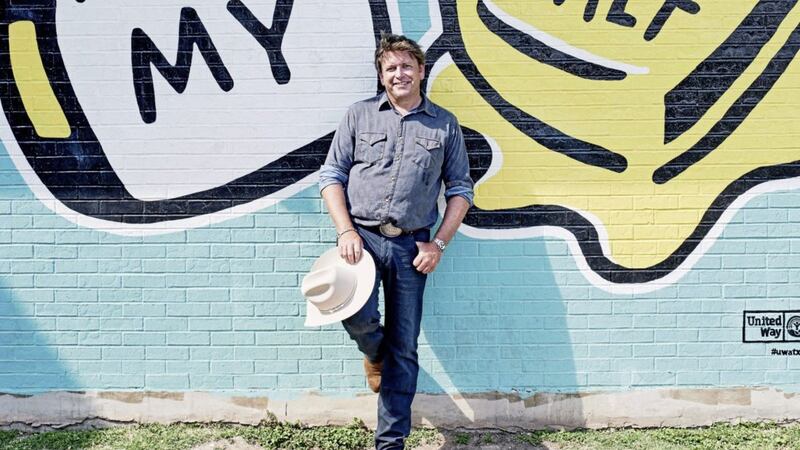 Chef James Martin travelled around the United States on a motorbike for his latest television series, broadcast on ITV, and accompanying cookbook 
