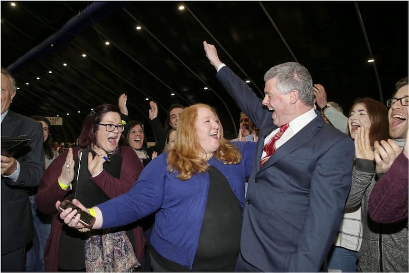 Alliance Party leader Naomi Long topped the poll in East Belfast. 