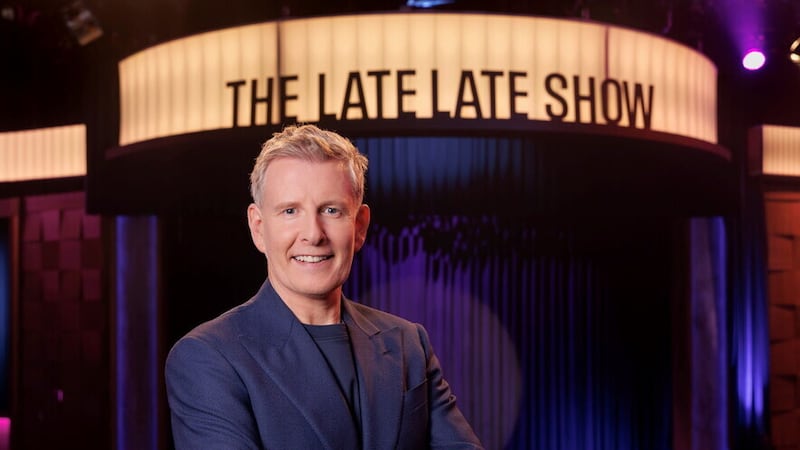 Late Late Show host Patrick Kielty, who took over as host of the long-running show last month. Picture by Andres Poveda/RTÉ