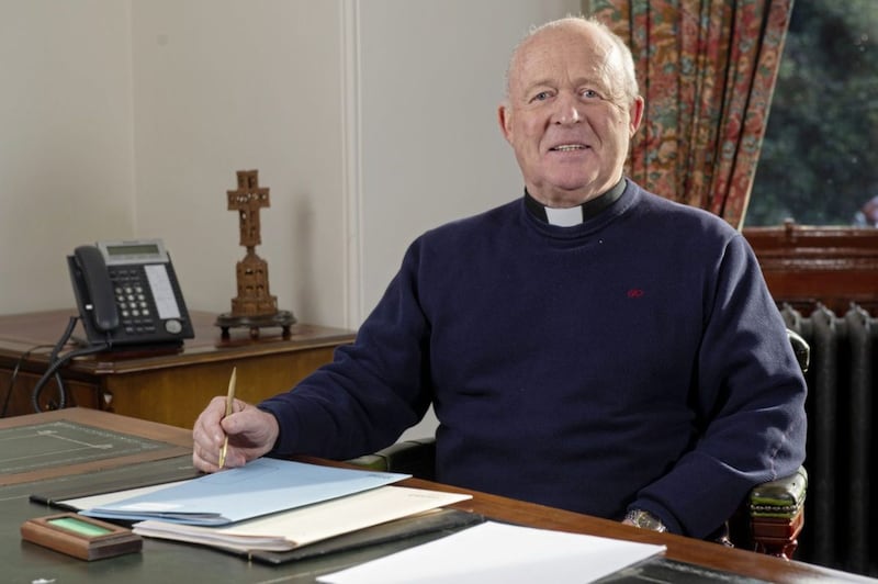 Bishop of Clogher Larry Duffy. Picture by Rory Geary/The Northern Standard 