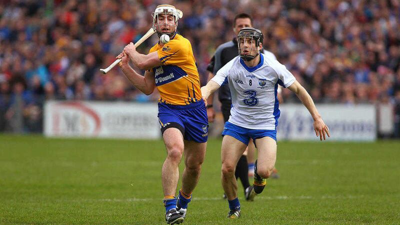 Conor McGrath rescued extra-time for Clare last weekend before they had the win snatched away in similar fashion by Maurice Shanahan <br />Picture by Seamus Loughran