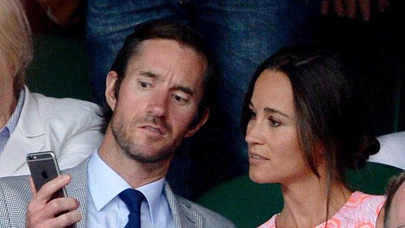 Pippa Middleton and James Matthews. Picture by Anthony Devlin, Press Association