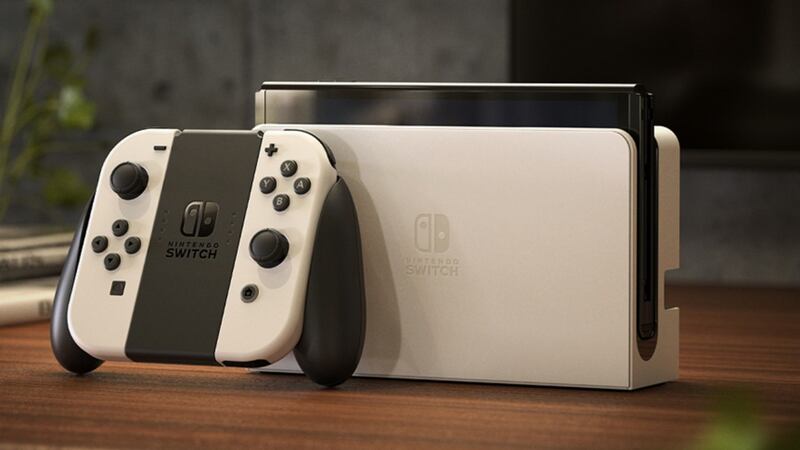 The latest Switch model has a larger screen capable of displaying higher quality images.