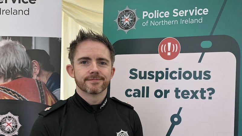ScamwiseNI Partnership chairman Gerard Pollock (pictured) stressed that police will never contact anyone to withdraw or transfer money (PA)