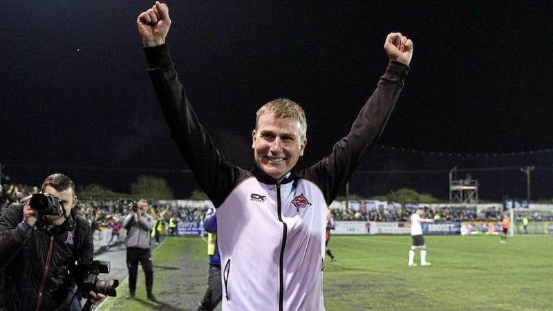 Stephen Kenny won many plaudits in 2016 for the way in which his Dundalk team played the game. As well as retaining the Airtricity League title, the Lilywhites produced some stunning displays in the Europa League