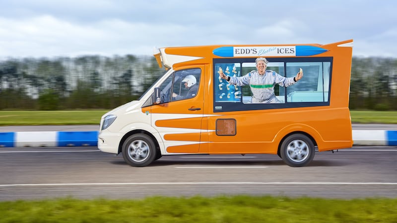 Edd China achieved speeds of almost 74mph – breaking the motorway speed limit.