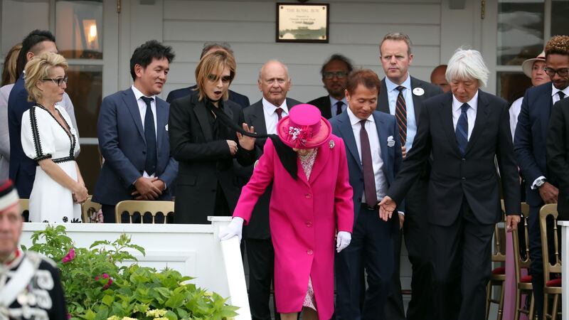The royal attended the Royal Windsor Cup on Sunday.
