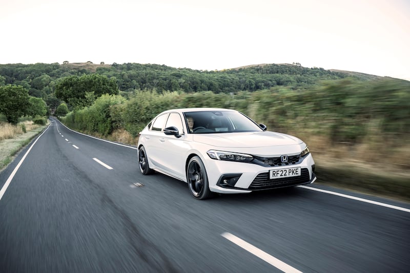 The Honda Civic is comfortable around town and on the motorway. (Honda)