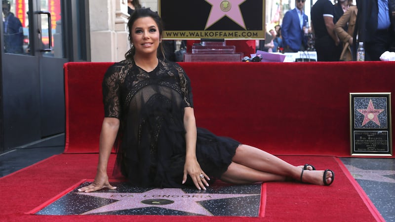 The actress and one of the founder’s of the Time’s Up initiative dedicated the star to women and Latino communities.