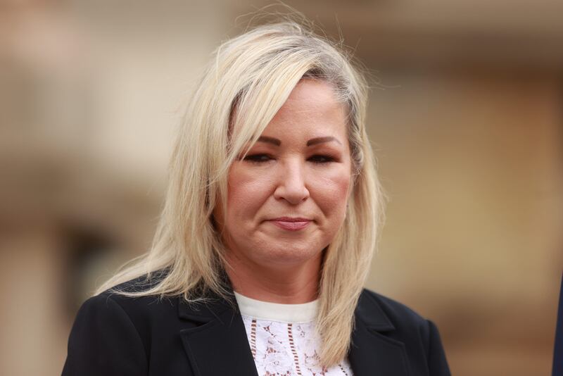 Michelle O’Neill was Stormont’s deputy First Minister in 2020