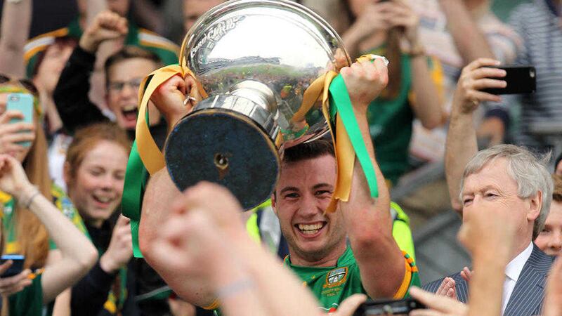 Meath captain James Toher will have to bring the Christy Ring Cup back to Croke on June 25<br /> Picture Philip Walsh
