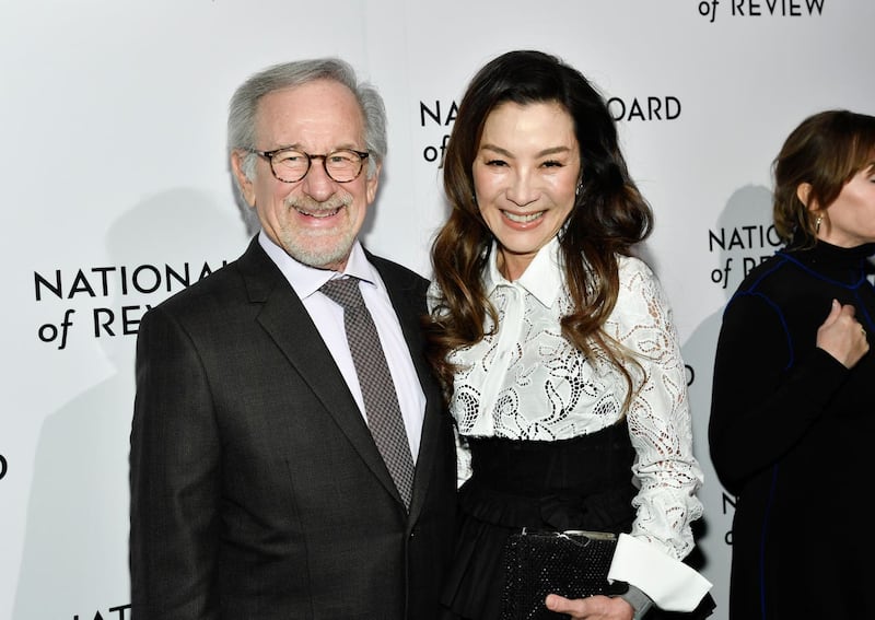 Spielberg and Michelle Yeoh