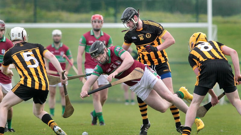 Barry McGoldrick was one of five brothers who featured for Eoghan Rua in last Sunday's Ulster JHC final win &nbsp;