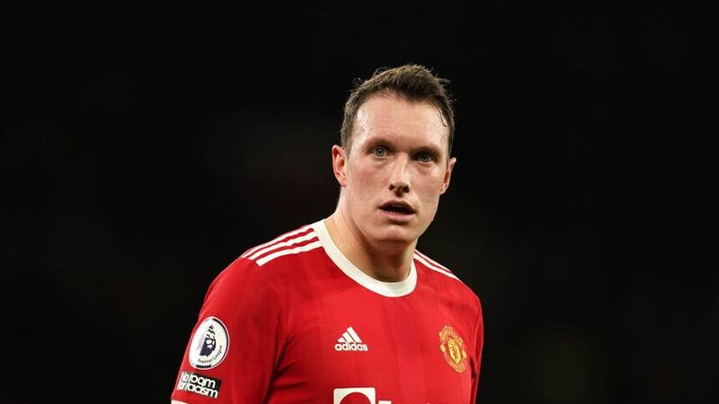 Phil Jones will leave Manchester United at the end of the season (Martin Rickett/PA)