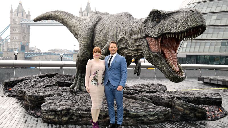 The film is a follow-up to the 2015 box office juggernaut Jurassic World.