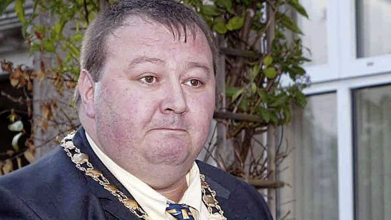 Danny O&#39;Connor in his days as Larne&#39;s lord mayor. Picture by Seamus Loughran 