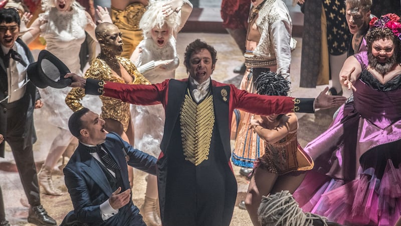 The Hugh Jackman-led soundtrack has topped the charts with a flourish this week.