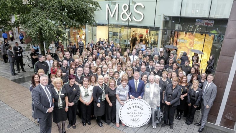Marks and Spencer celebrates its milestone 50th anniversary of trading in Northern Ireland