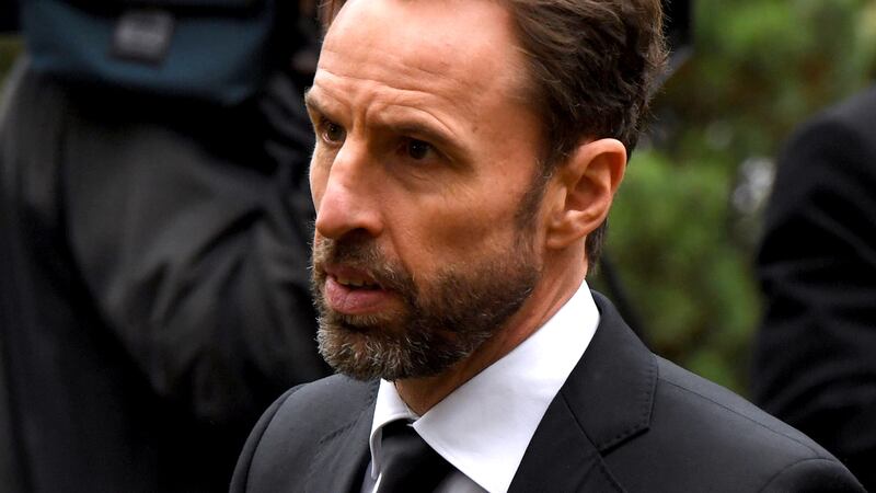 Gareth Southgate attended Sir Bobby Charlton’s funeral on Monday (Andy Kelvin/PA).