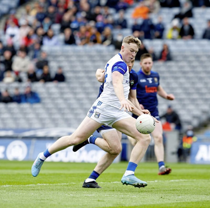 Cavan's Paddy Lynch grabbed two brilliant goals Picture: Philip Walsh