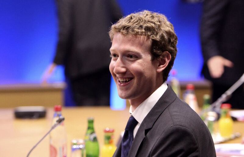 Facebook creator Mark Zuckerberg