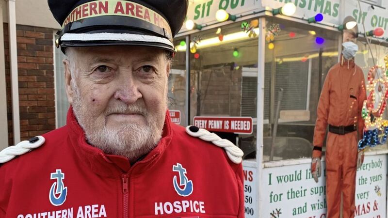 John Dalzell will next week begin his 30th sit-out for the Southern Area Hospice 