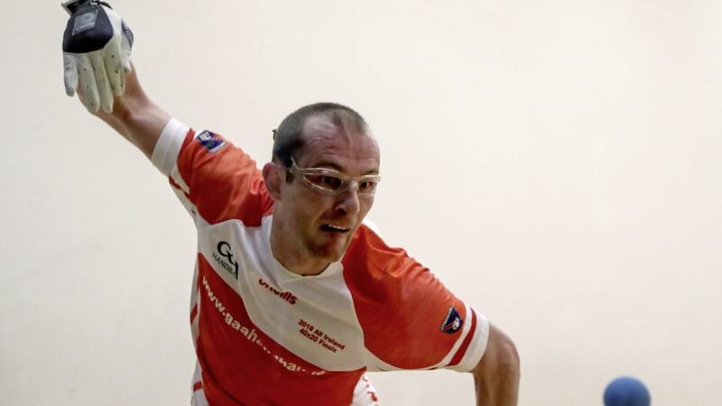 Armagh&#39;s handball star Charly Shanks. Picture by INPHO/Laszlo Geczo. 