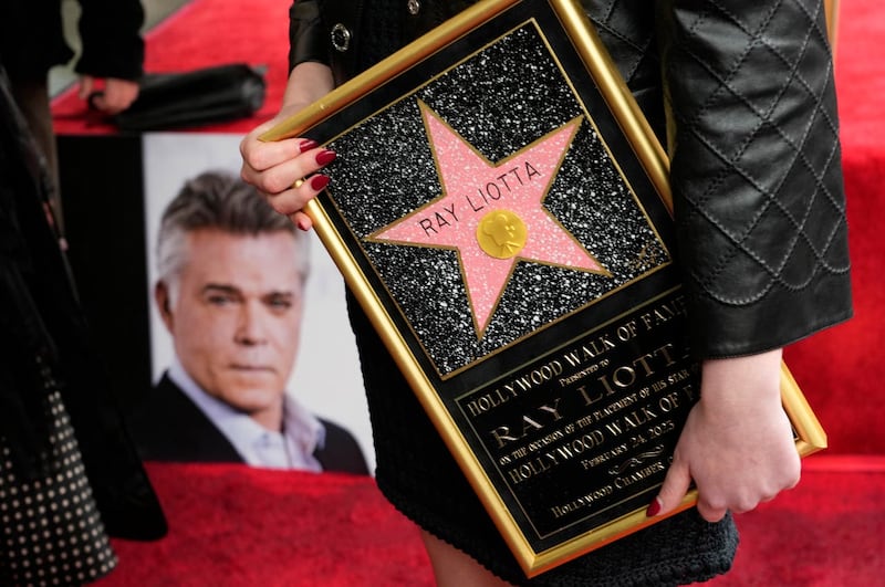 Ray Liotta Honored Posthumously with a Star on the Hollywood Walk of Fame