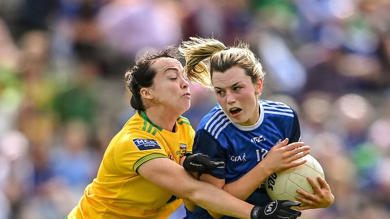 Aisling Gilsenan (right) scored a 64th-minute free to give Cavan victory over Westmeath their first league points