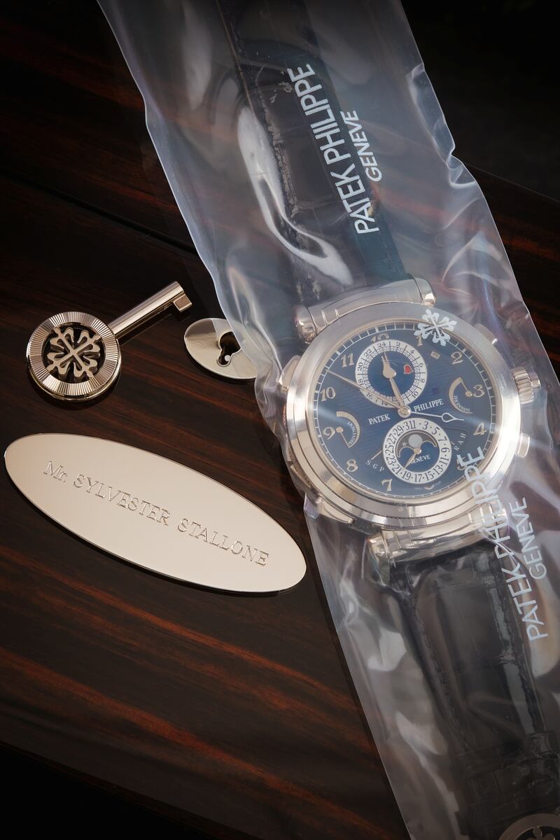 Patek Philippe (Reference 6300G-010) Grandmaster Chime and its box