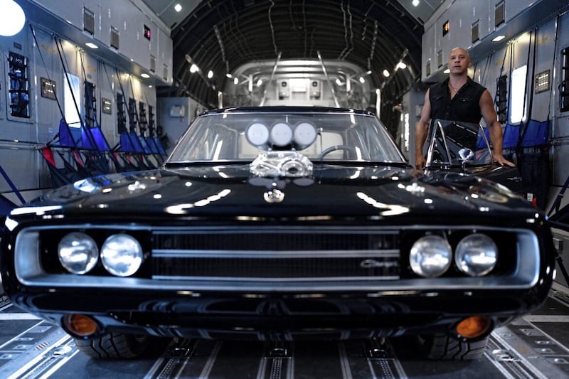 Fast X: Vin Diesel as Dom with his iconic Dodge Charger