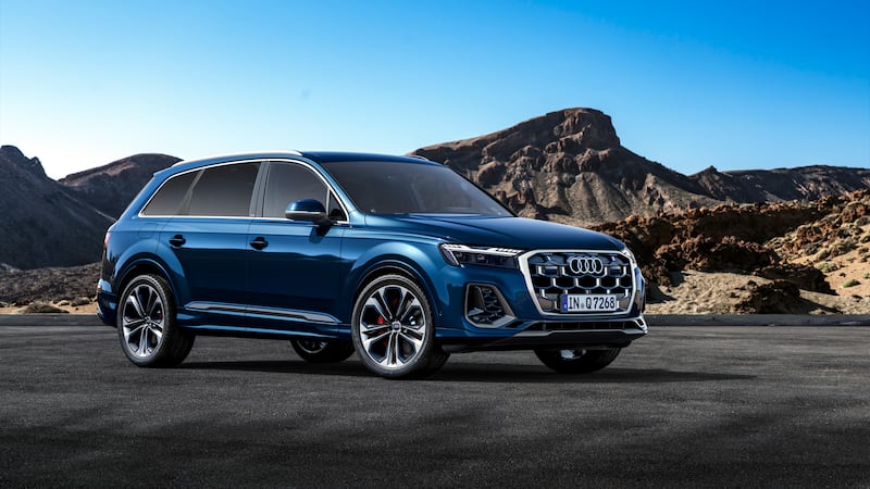 Audi’s updated Q7 gets a new look. (Audi)