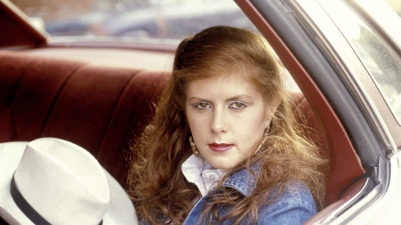 The late English pop singer and songwriter Kirsty MacColl 