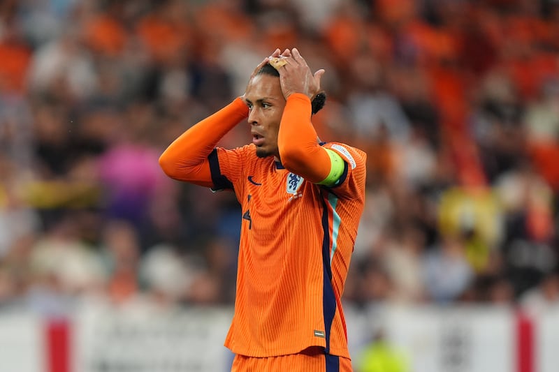 Liverpool captain Virgil van Dijk insists he is not bitter about Euro 2024 exit