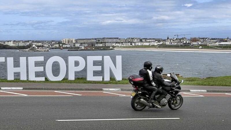 There will be no public parking in the vicinity of Portrush Golf Club during The Open. Picture by Margaret McLaughlin 