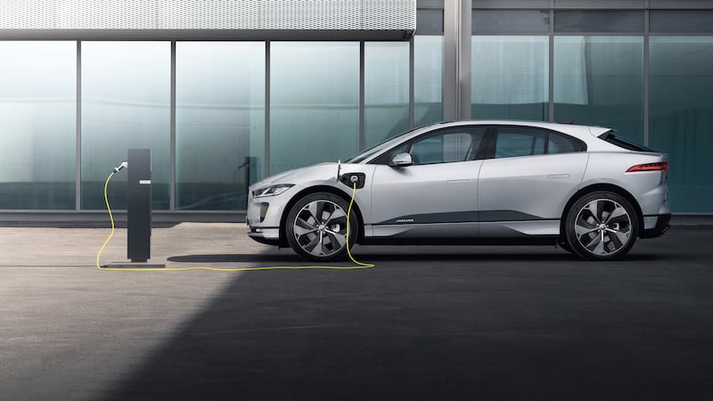Jaguar’s one and only EV has already helped it meet the ZEV threshold. (Jaguar)