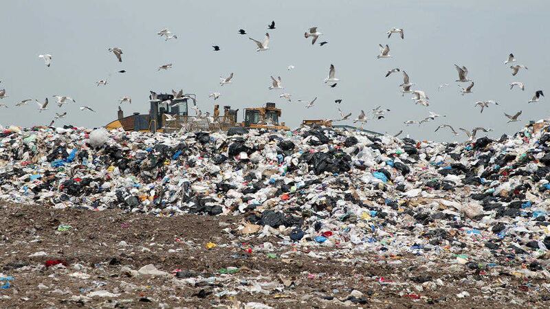 There has been a large drop in the landfill rate over the past 10 years, according to a new report 