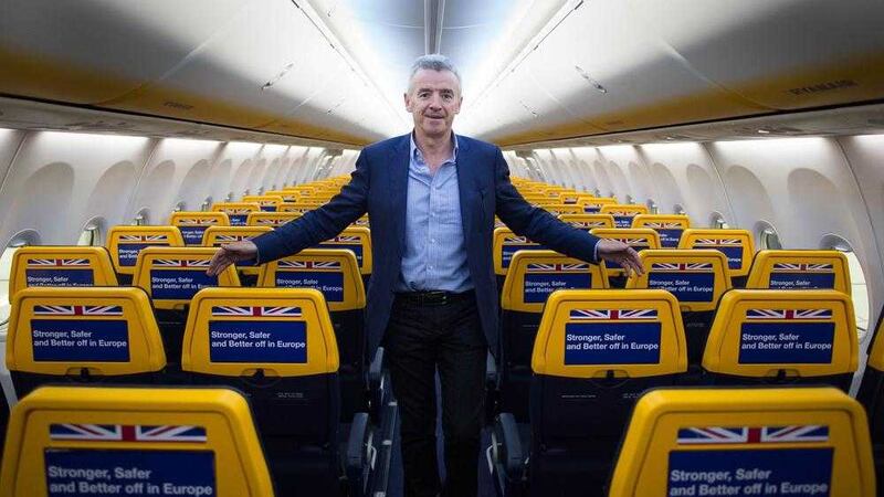 Ryanair chief executive Michael O&#39;Leary 
