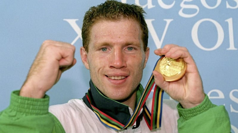 Olympic boxing hero Michael Carruth 