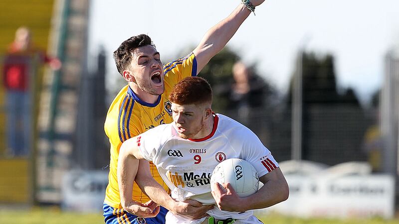 FORWARD THINKING: Cathal McShane will bolster Mickey Harte&rsquo;s attacking options against &Oacute; Fiaich Cup opponents Louth
